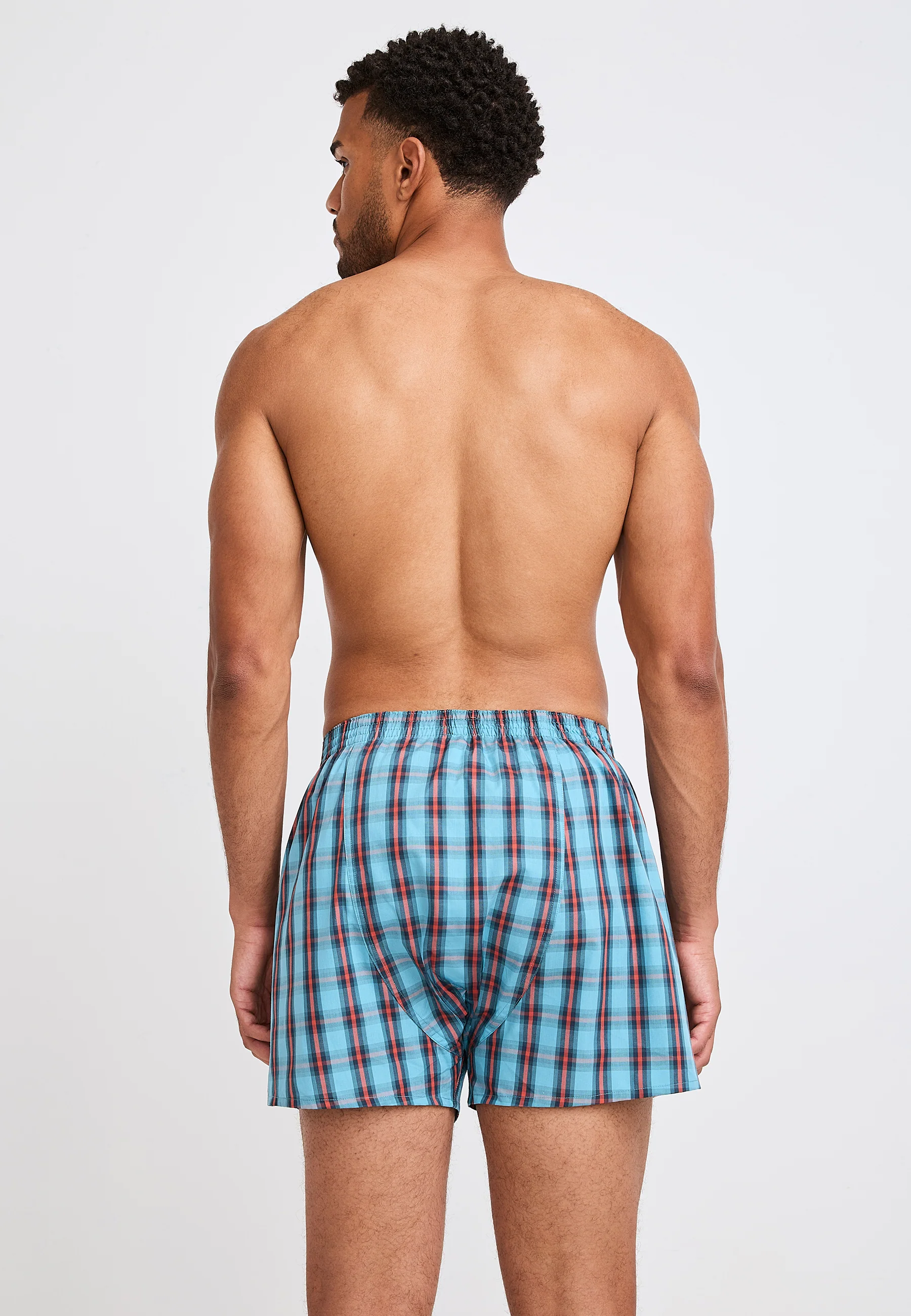 Jockey® Everyday Check Woven Boxer - Image 64