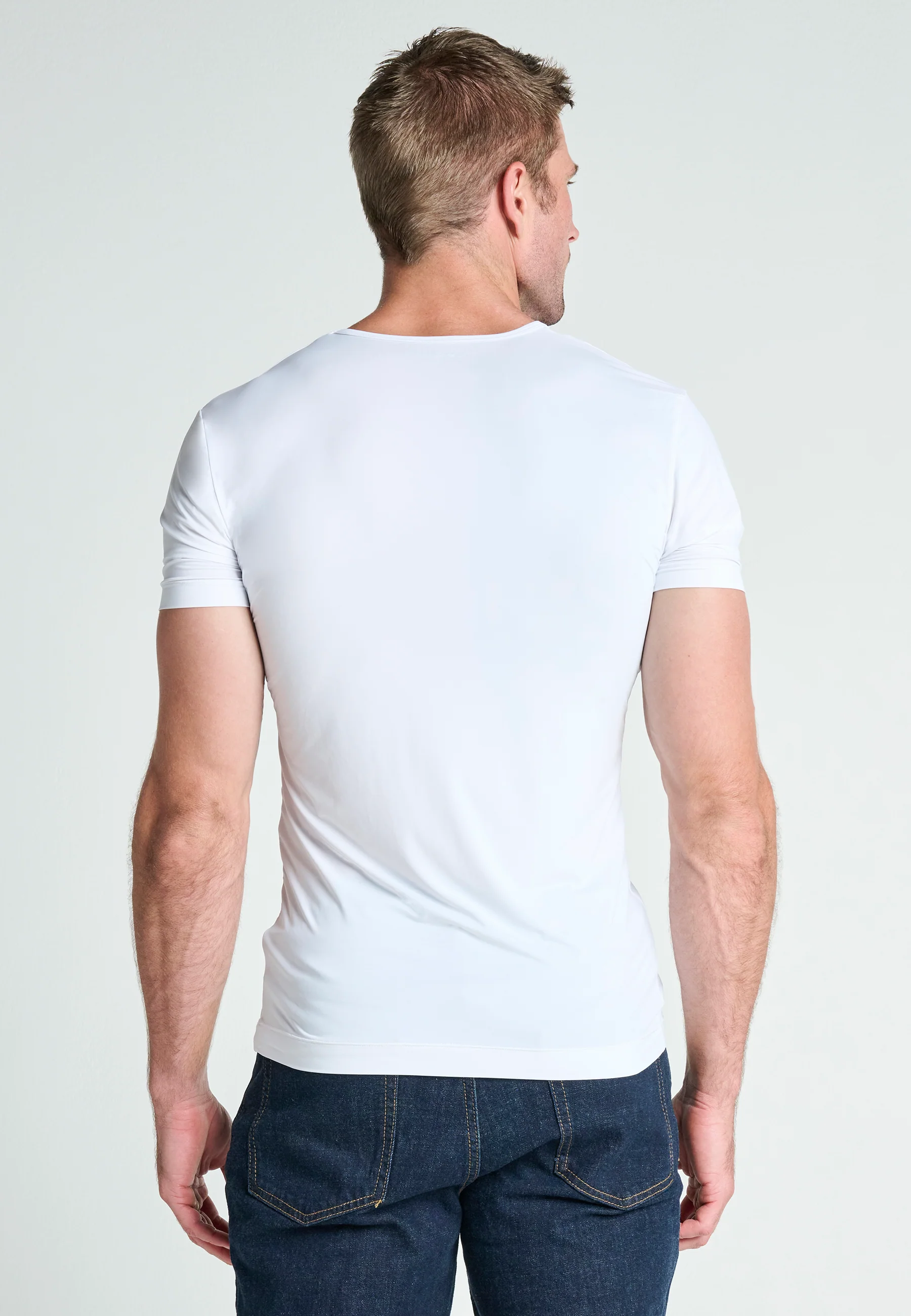 Jockey® Microfiber Air V-Neck Shirt - 2 Pack - Image 3