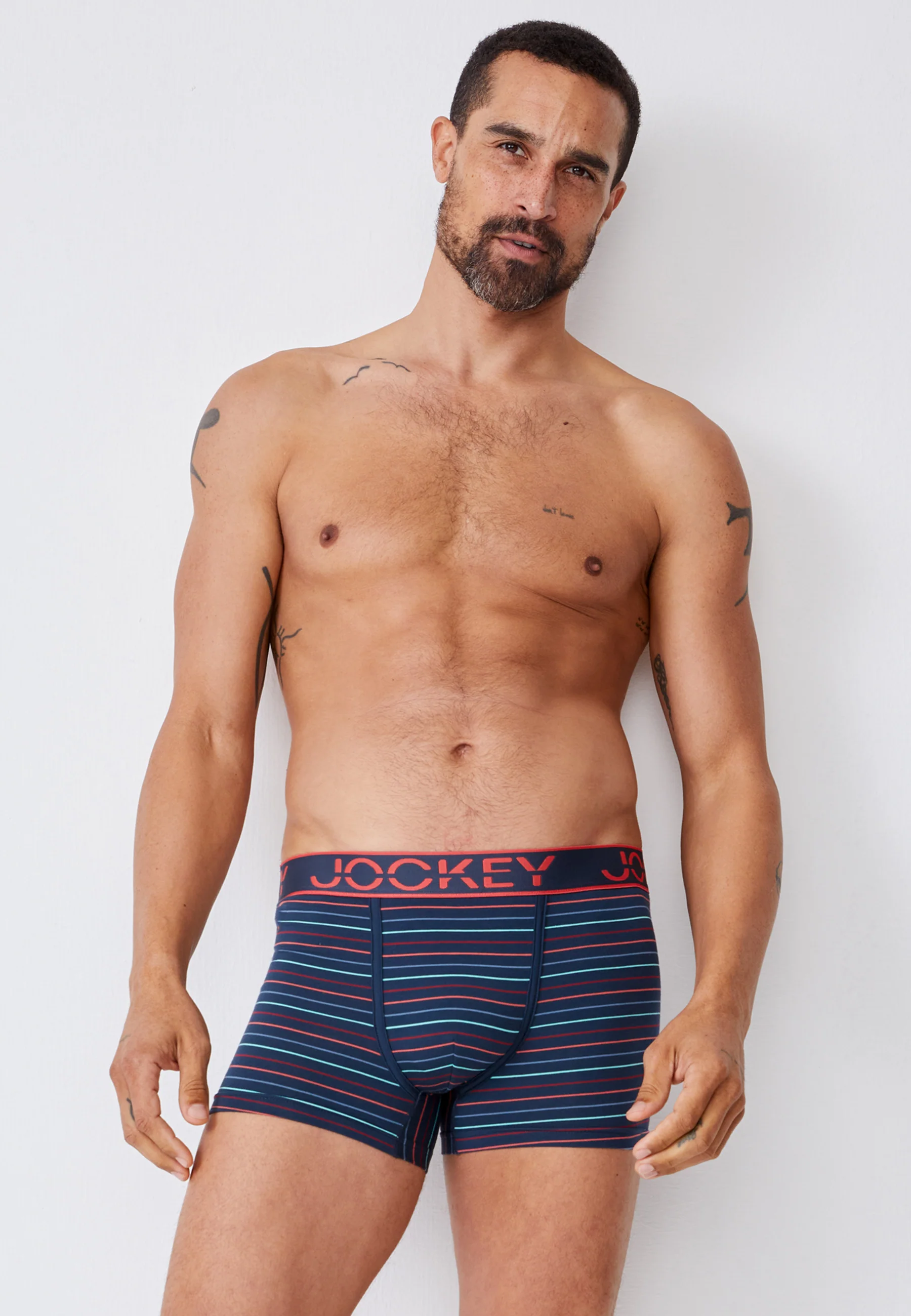 Jockey® Comfort Neon Stripe Short Trunk