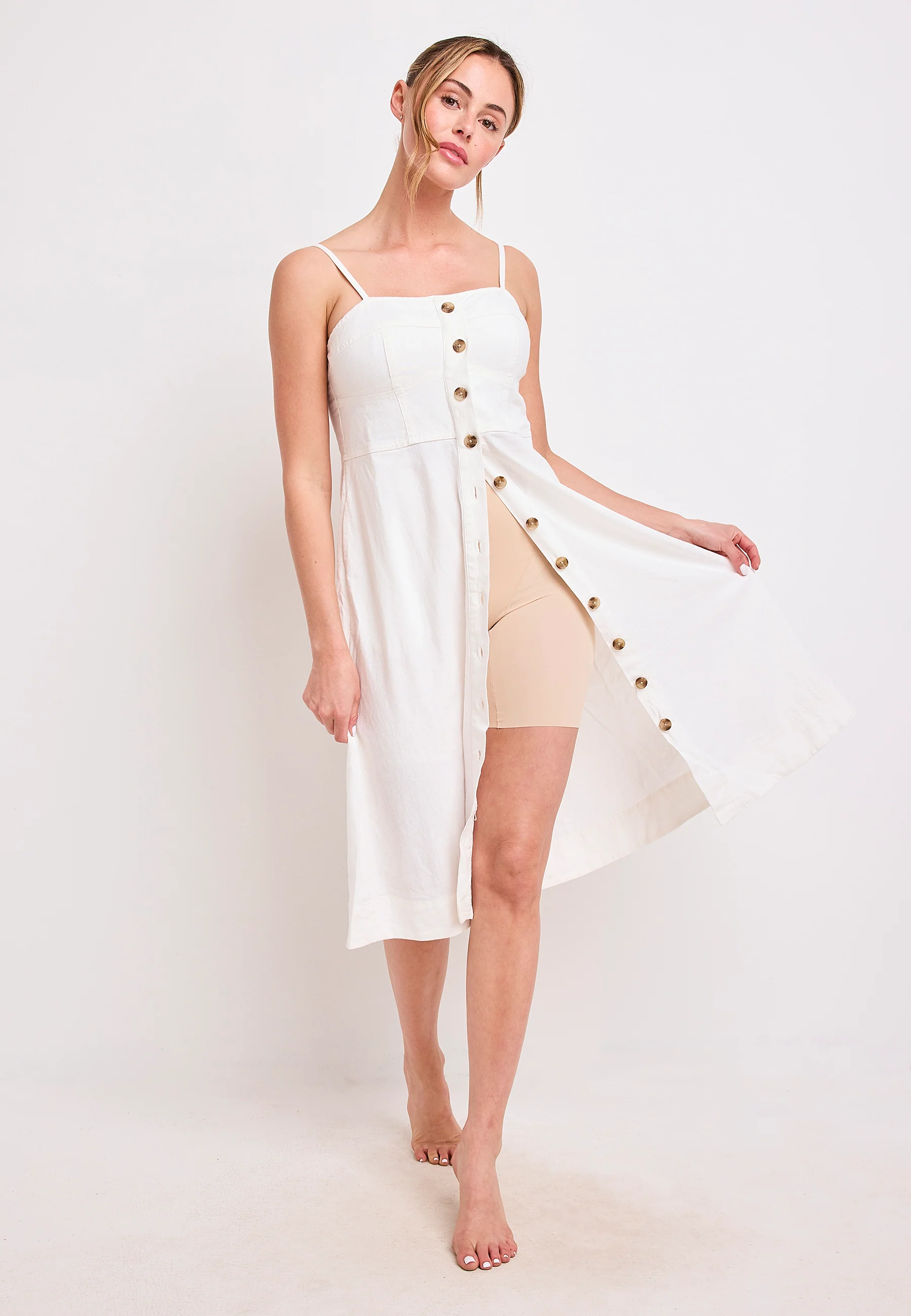 Jockey® Skimmies® Tummy Smoothing Mid-Thigh Short - Image 6
