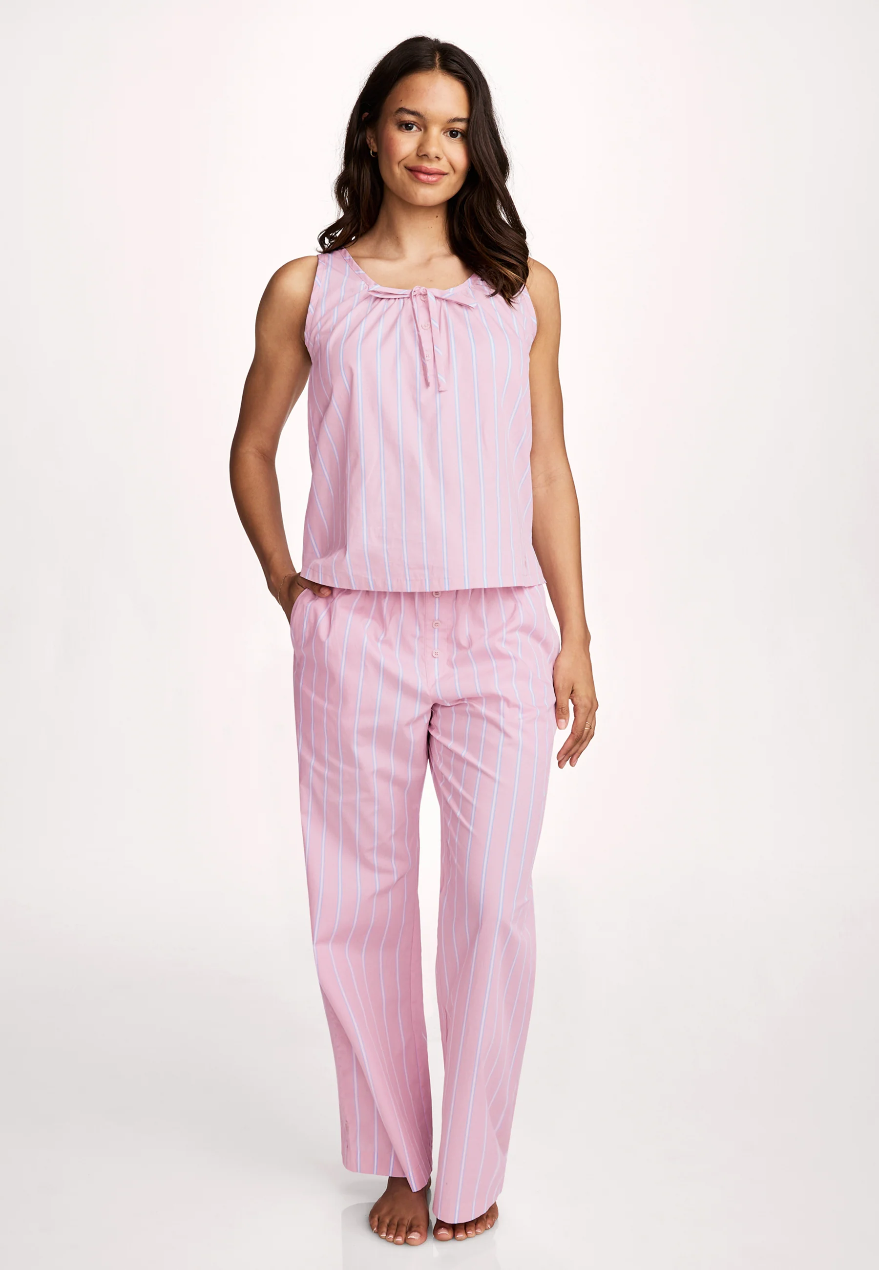 Jockey® Cotton Poplin Tank Top - Image 7