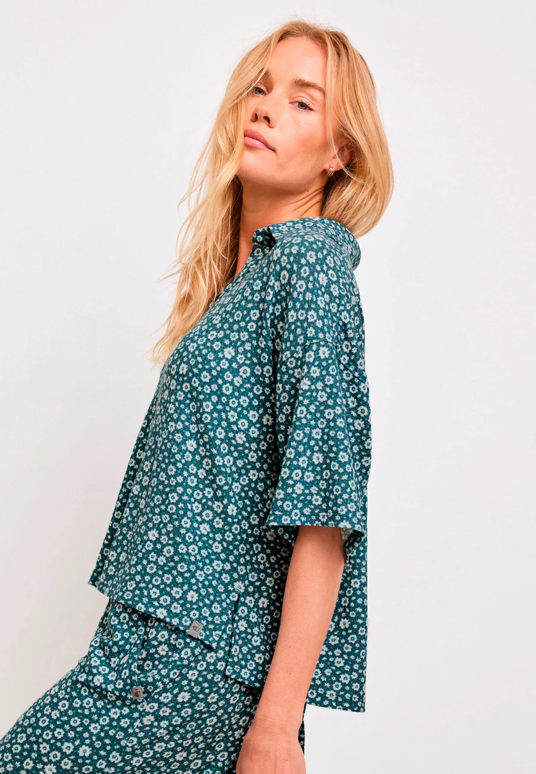 Jockey® Brushed Waffle Short Sleeve Top - Image 13